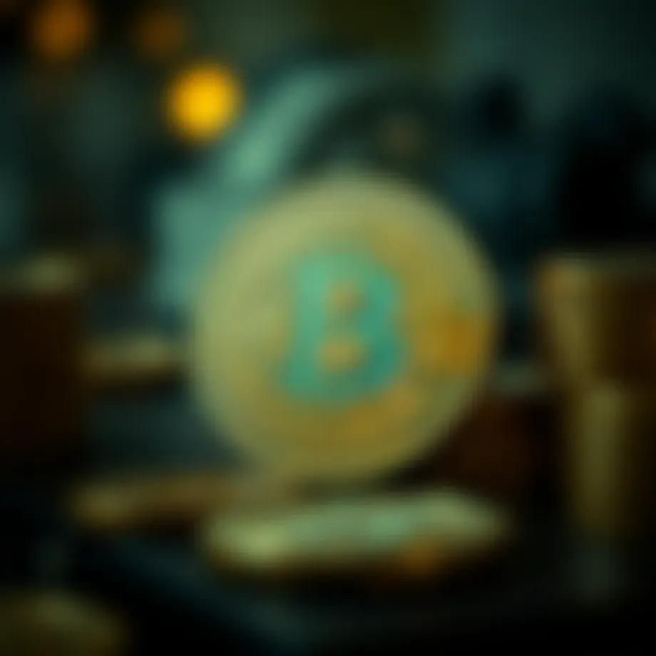 Conceptual representation of cryptocurrency fundamentals