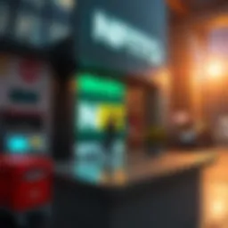 Conceptual representation of NFT banking services