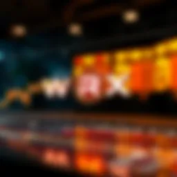 Graph illustrating the price trends of WRX coin over time